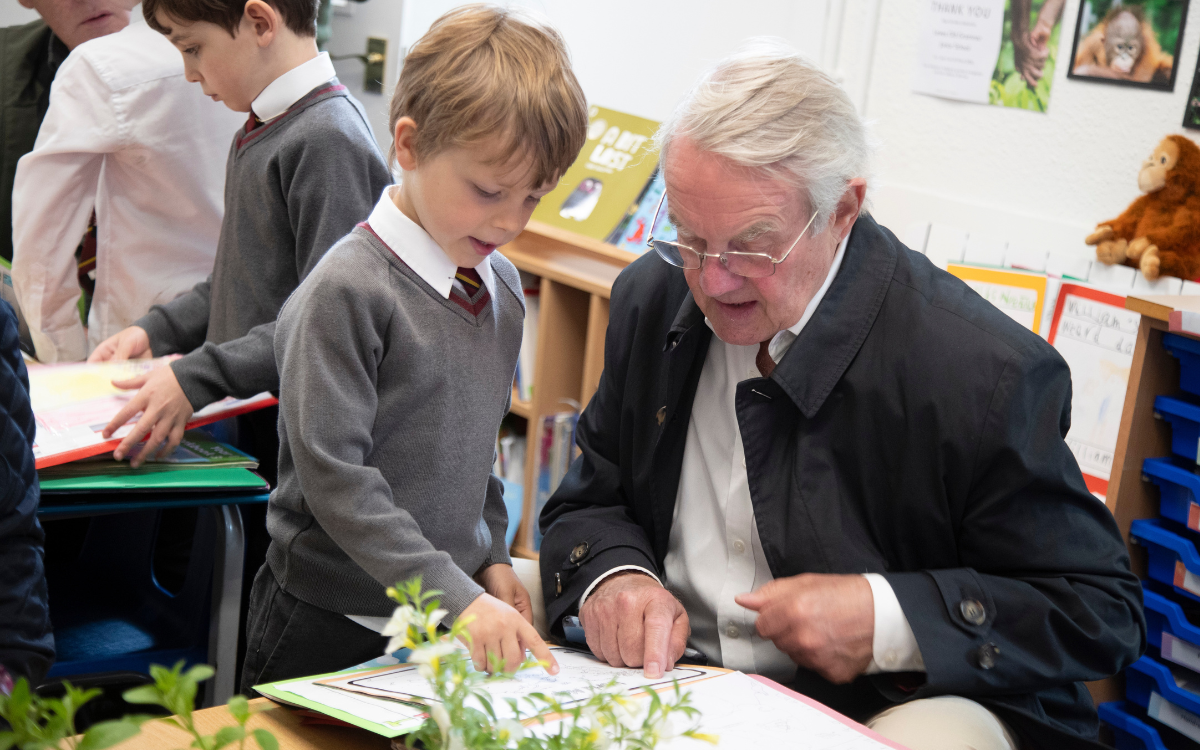 grandparents day at LOGS summer term